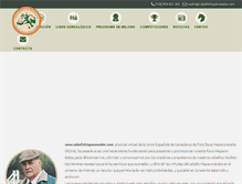 Tablet Screenshot of caballohispanoarabe.com